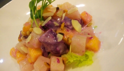 酸奶紫薯水果沙拉